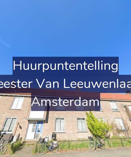 Foto gevel Huurpuntentelling voor Burgemeester Van Leeuwenlaan 179-1, Amsterdam