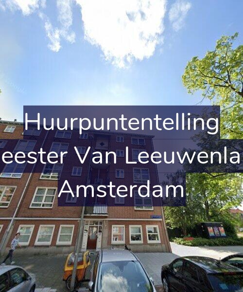 Foto gevel Huurpuntentelling voor Burgemeester Van Leeuwenlaan 60-4, Amsterdam