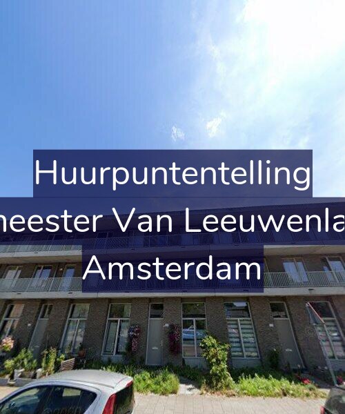 Foto gevel Huurpuntentelling voor Burgemeester Van Leeuwenlaan 124, Amsterdam