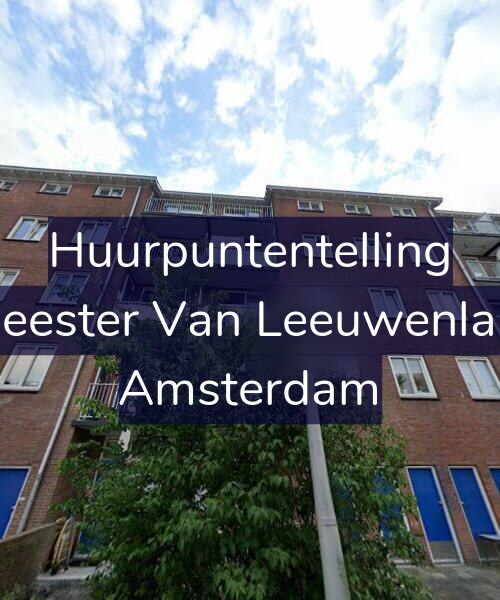 Foto gevel Huurpuntentelling voor Burgemeester Van Leeuwenlaan 42-1, Amsterdam