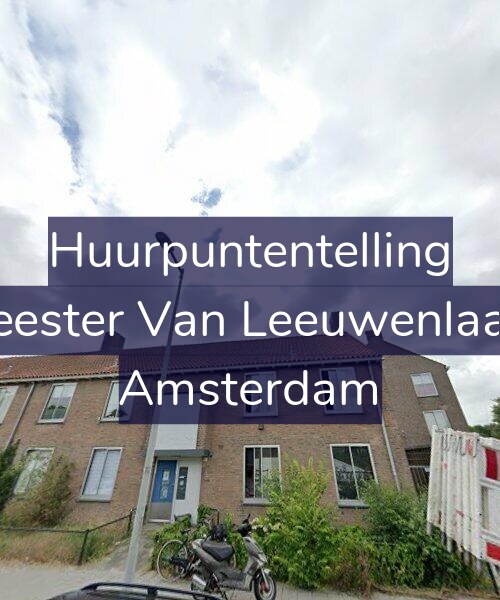 Foto gevel Huurpuntentelling voor Burgemeester Van Leeuwenlaan 183-1, Amsterdam