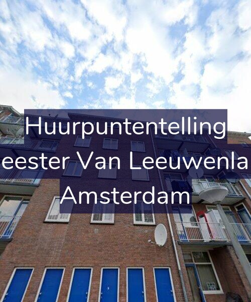 Foto gevel Huurpuntentelling voor Burgemeester Van Leeuwenlaan 48-3, Amsterdam