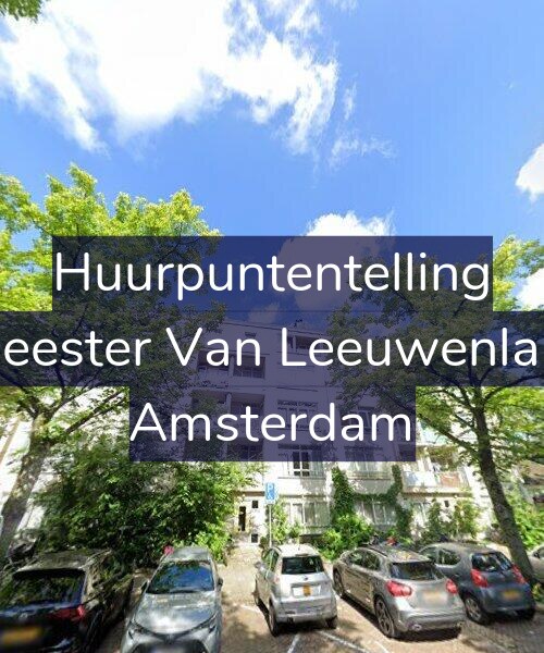 Foto gevel Huurpuntentelling voor Burgemeester Van Leeuwenlaan 97-4, Amsterdam