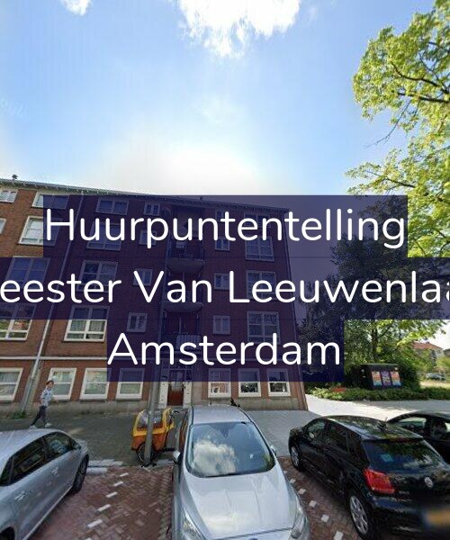 Foto gevel Huurpuntentelling voor Burgemeester Van Leeuwenlaan 60-H, Amsterdam