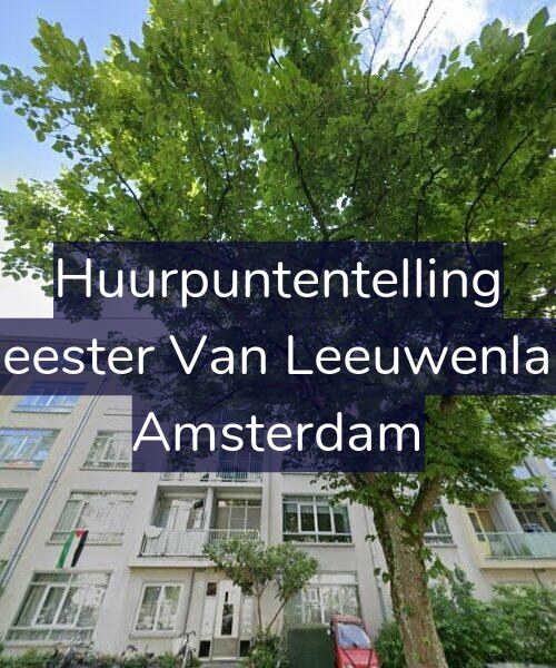 Foto gevel Huurpuntentelling voor Burgemeester Van Leeuwenlaan 86-3, Amsterdam
