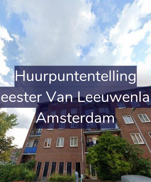 Foto gevel Huurpuntentelling voor Burgemeester Van Leeuwenlaan 62-3, Amsterdam