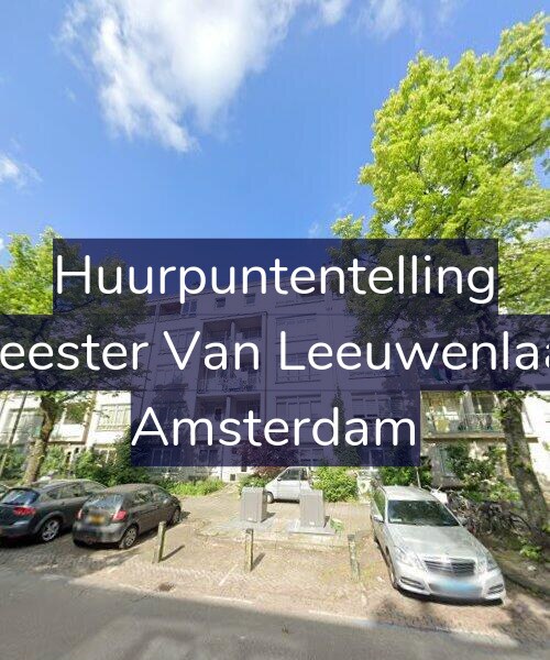 Foto gevel Huurpuntentelling voor Burgemeester Van Leeuwenlaan 89-H, Amsterdam