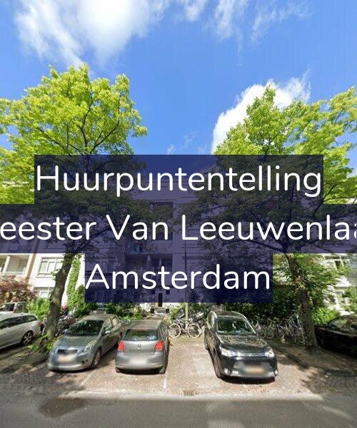 Foto gevel Huurpuntentelling voor Burgemeester Van Leeuwenlaan 93-H, Amsterdam