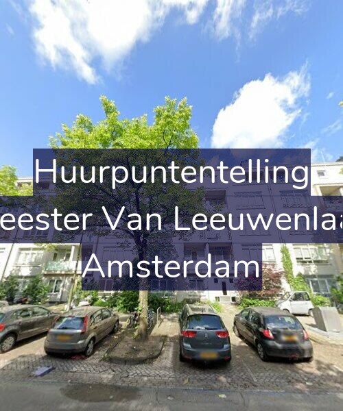 Foto gevel Huurpuntentelling voor Burgemeester Van Leeuwenlaan 87-H, Amsterdam