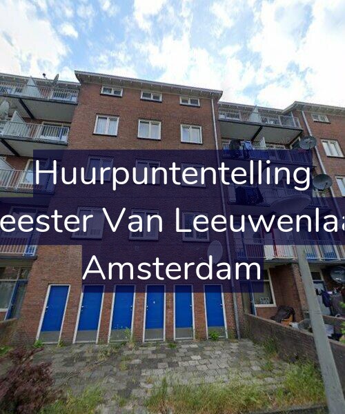Foto gevel Huurpuntentelling voor Burgemeester Van Leeuwenlaan 48-H, Amsterdam