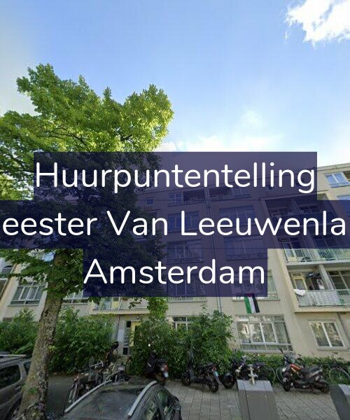 Foto gevel Huurpuntentelling voor Burgemeester Van Leeuwenlaan 90-1, Amsterdam