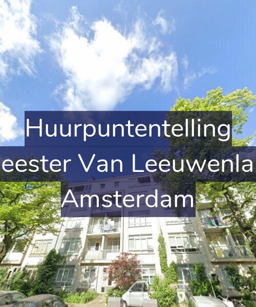 Foto gevel Huurpuntentelling voor Burgemeester Van Leeuwenlaan 89-3, Amsterdam