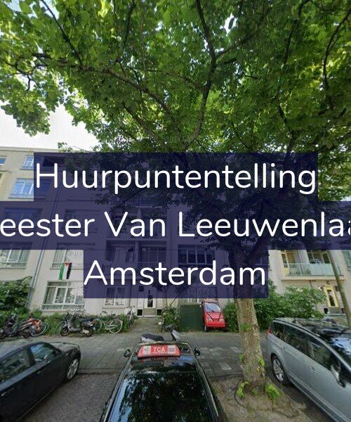 Foto gevel Huurpuntentelling voor Burgemeester Van Leeuwenlaan 86-H, Amsterdam