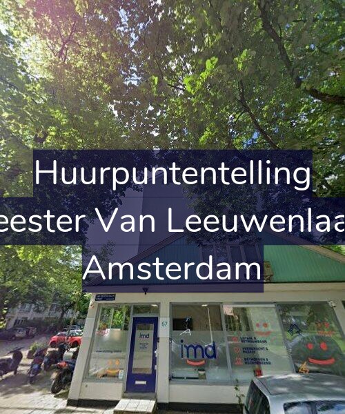 Foto gevel Huurpuntentelling voor Burgemeester Van Leeuwenlaan 101-4, Amsterdam