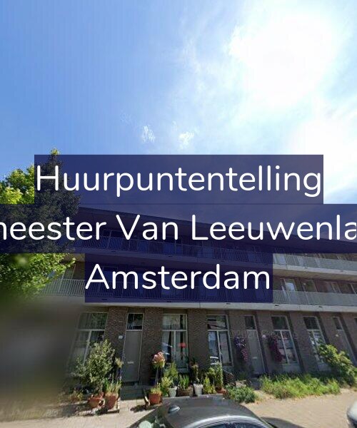 Foto gevel Huurpuntentelling voor Burgemeester Van Leeuwenlaan 126, Amsterdam