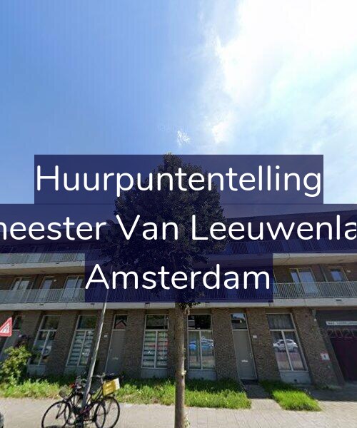 Foto gevel Huurpuntentelling voor Burgemeester Van Leeuwenlaan 116, Amsterdam