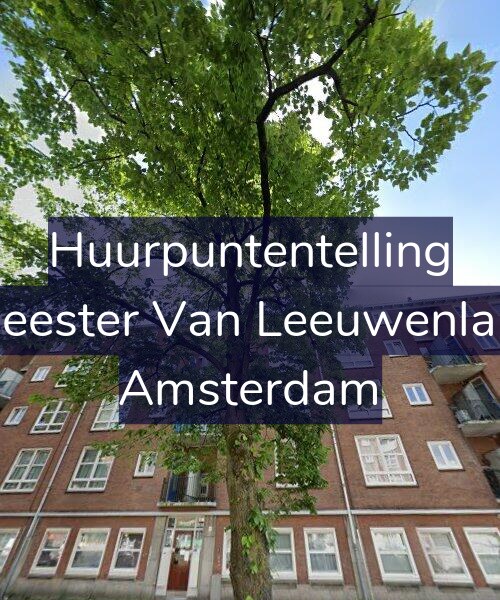 Foto gevel Huurpuntentelling voor Burgemeester Van Leeuwenlaan 64-2, Amsterdam