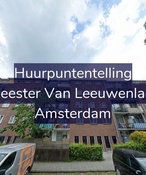 Foto gevel Huurpuntentelling voor Burgemeester Van Leeuwenlaan 72-1, Amsterdam