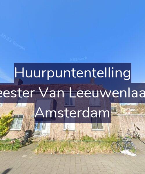 Foto gevel Huurpuntentelling voor Burgemeester Van Leeuwenlaan 199-H, Amsterdam