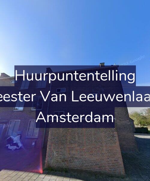 Foto gevel Huurpuntentelling voor Burgemeester Van Leeuwenlaan 191-H, Amsterdam