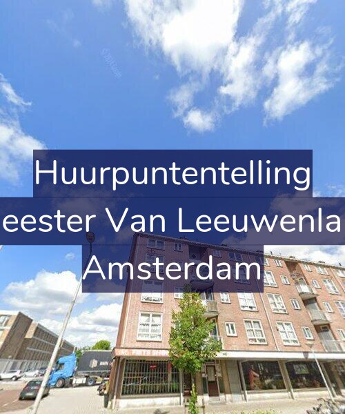 Foto gevel Huurpuntentelling voor Burgemeester Van Leeuwenlaan 39-3, Amsterdam