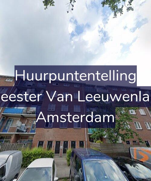 Foto gevel Huurpuntentelling voor Burgemeester Van Leeuwenlaan 70-1, Amsterdam
