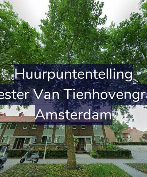 Foto gevel Huurpuntentelling voor Burgemeester Van Tienhovengracht 21-1, Amsterdam