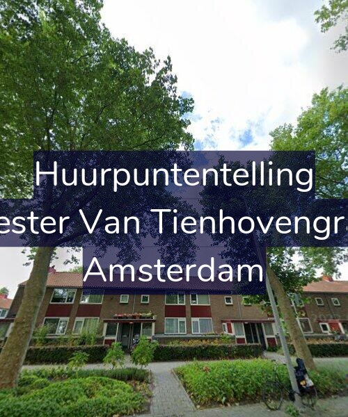 Foto gevel Huurpuntentelling voor Burgemeester Van Tienhovengracht 25-1, Amsterdam