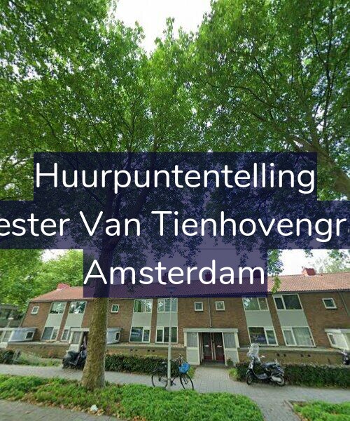 Foto gevel Huurpuntentelling voor Burgemeester Van Tienhovengracht 17-1, Amsterdam