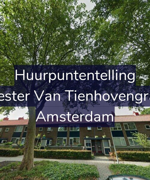 Foto gevel Huurpuntentelling voor Burgemeester Van Tienhovengracht 37-1, Amsterdam