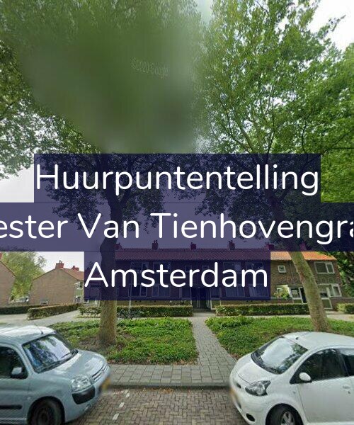 Foto gevel Huurpuntentelling voor Burgemeester Van Tienhovengracht 52-H, Amsterdam