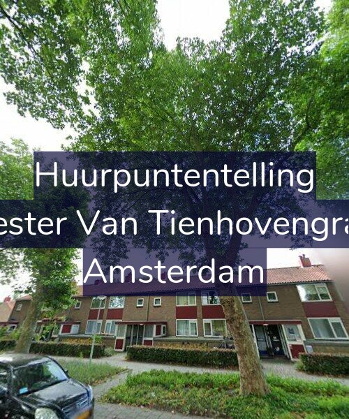 Foto gevel Huurpuntentelling voor Burgemeester Van Tienhovengracht 27-H, Amsterdam