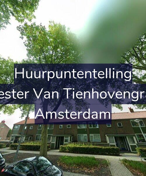 Foto gevel Huurpuntentelling voor Burgemeester Van Tienhovengracht 44-1, Amsterdam