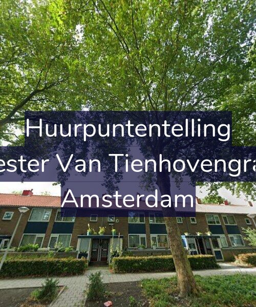 Foto gevel Huurpuntentelling voor Burgemeester Van Tienhovengracht 36-H, Amsterdam