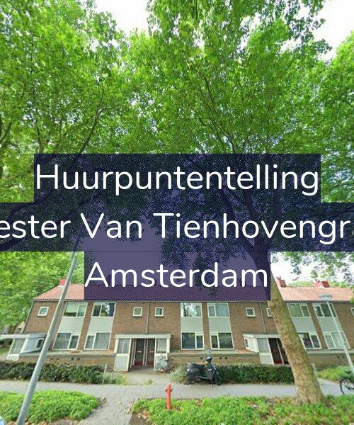 Foto gevel Huurpuntentelling voor Burgemeester Van Tienhovengracht 16-1, Amsterdam