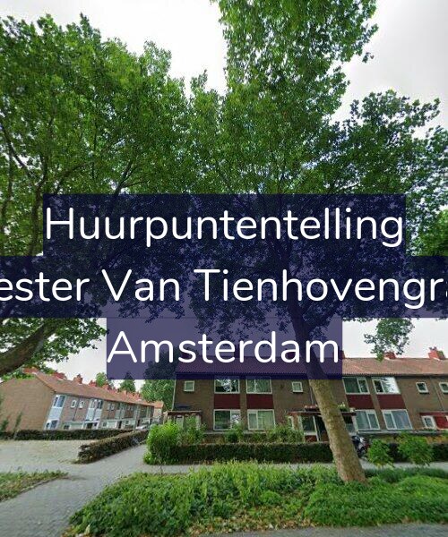 Foto gevel Huurpuntentelling voor Burgemeester Van Tienhovengracht 23-1, Amsterdam