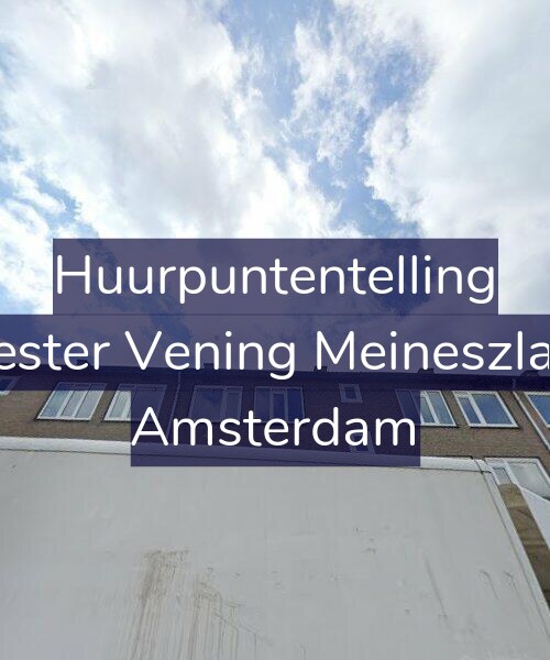 Foto gevel Huurpuntentelling voor Burgemeester Vening Meineszlaan 187-2, Amsterdam