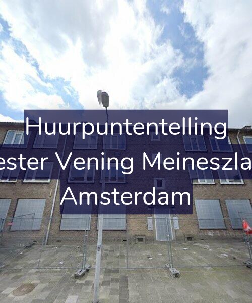 Foto gevel Huurpuntentelling voor Burgemeester Vening Meineszlaan 195-H, Amsterdam