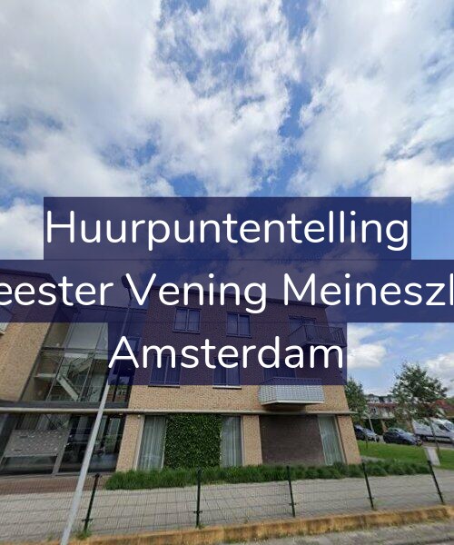 Foto gevel Huurpuntentelling voor Burgemeester Vening Meineszlaan 260, Amsterdam
