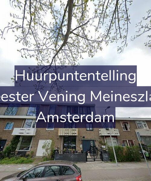 Foto gevel Huurpuntentelling voor Burgemeester Vening Meineszlaan 32-B, Amsterdam