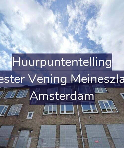 Foto gevel Huurpuntentelling voor Burgemeester Vening Meineszlaan 189-2, Amsterdam