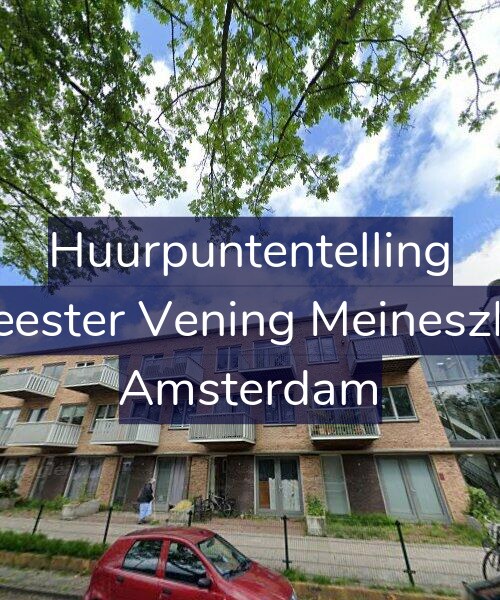 Foto gevel Huurpuntentelling voor Burgemeester Vening Meineszlaan 180, Amsterdam