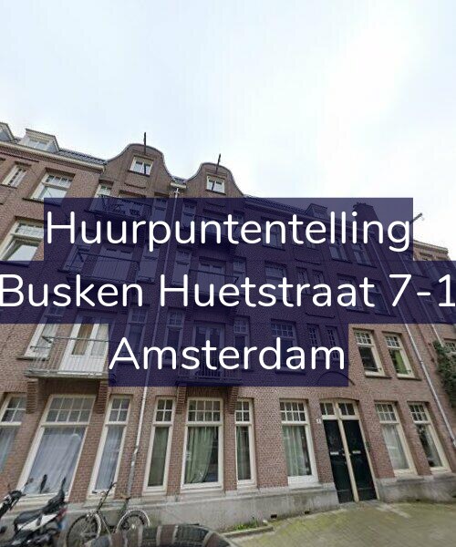 Foto gevel Huurpuntentelling voor Busken Huetstraat 7-1, Amsterdam