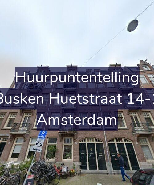 Foto gevel Huurpuntentelling voor Busken Huetstraat 14-1, Amsterdam
