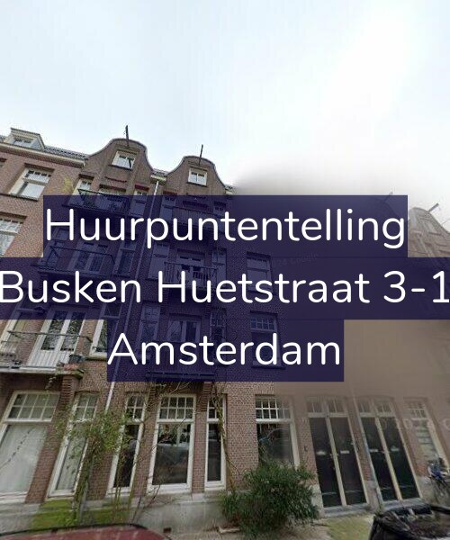 Foto gevel Huurpuntentelling voor Busken Huetstraat 3-1, Amsterdam