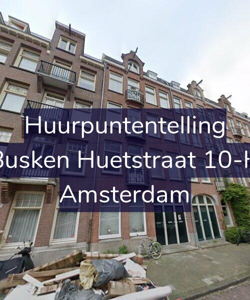 Foto gevel Huurpuntentelling voor Busken Huetstraat 10-H, Amsterdam