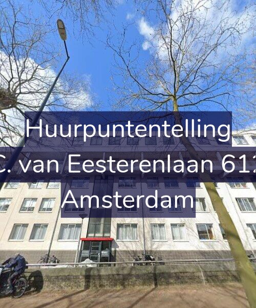 Foto gevel Huurpuntentelling voor C. van Eesterenlaan 612, Amsterdam