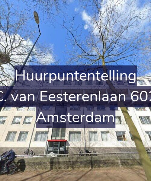 Foto gevel Huurpuntentelling voor C. van Eesterenlaan 602, Amsterdam