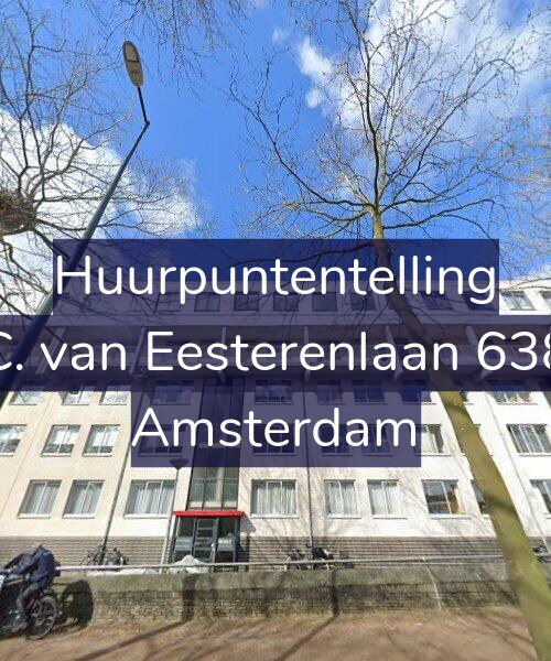 Foto gevel Huurpuntentelling voor C. van Eesterenlaan 638, Amsterdam