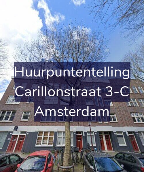 Foto gevel Huurpuntentelling voor Carillonstraat 3-C, Amsterdam
